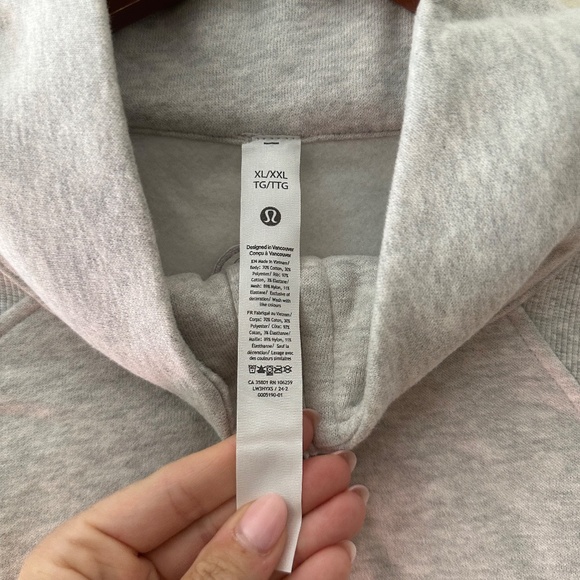 NWT Lululemon Scuba Oversized Funnel-Neck Half Zip  XL/XXL - Picture 4 of 5